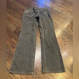 LOFT Dark Gray Stretch Denim Jeans